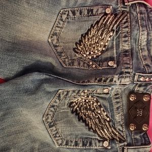 Girls size 12 Miss Me jeans